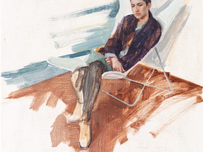 Adriana, 2022, Óleo sobre tela, 50x65cm.  Preço s\ consulta.