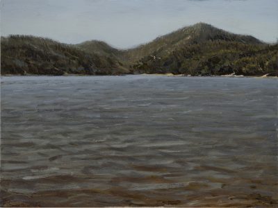 "Dornes", 2025. Óleo sobre madeira, 30x40 cm.