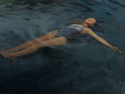 Adriana na Piscina de Lobios, 2024.
Óleo sobre contraplacado 45x60 cm. Preço s\ consulta.