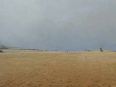 Praia da Aguda, 2024.
Óleo sobre contraplacado 40x60 cm. Colecção Privada.