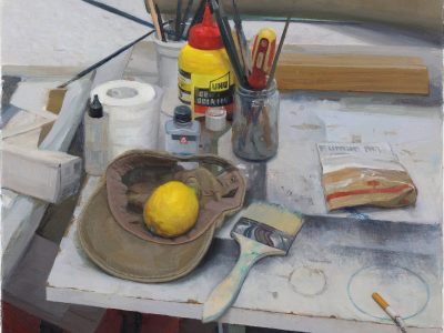 UHU, 2025, Óleo sobre tela, 40×50 cm.  Preço s\ consulta.